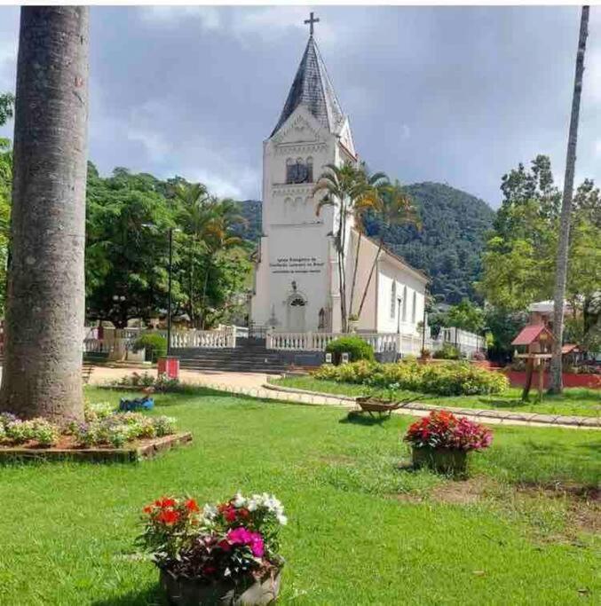 Casa Centro Com Estacionamento-500M Da Rua Do Lazer, Ideal P Casais Ou Ate 4 Pessoas Domingos Martins Ngoại thất bức ảnh